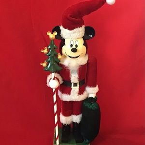 Vintage Santa Mickey Mouse Nutcracker 2010